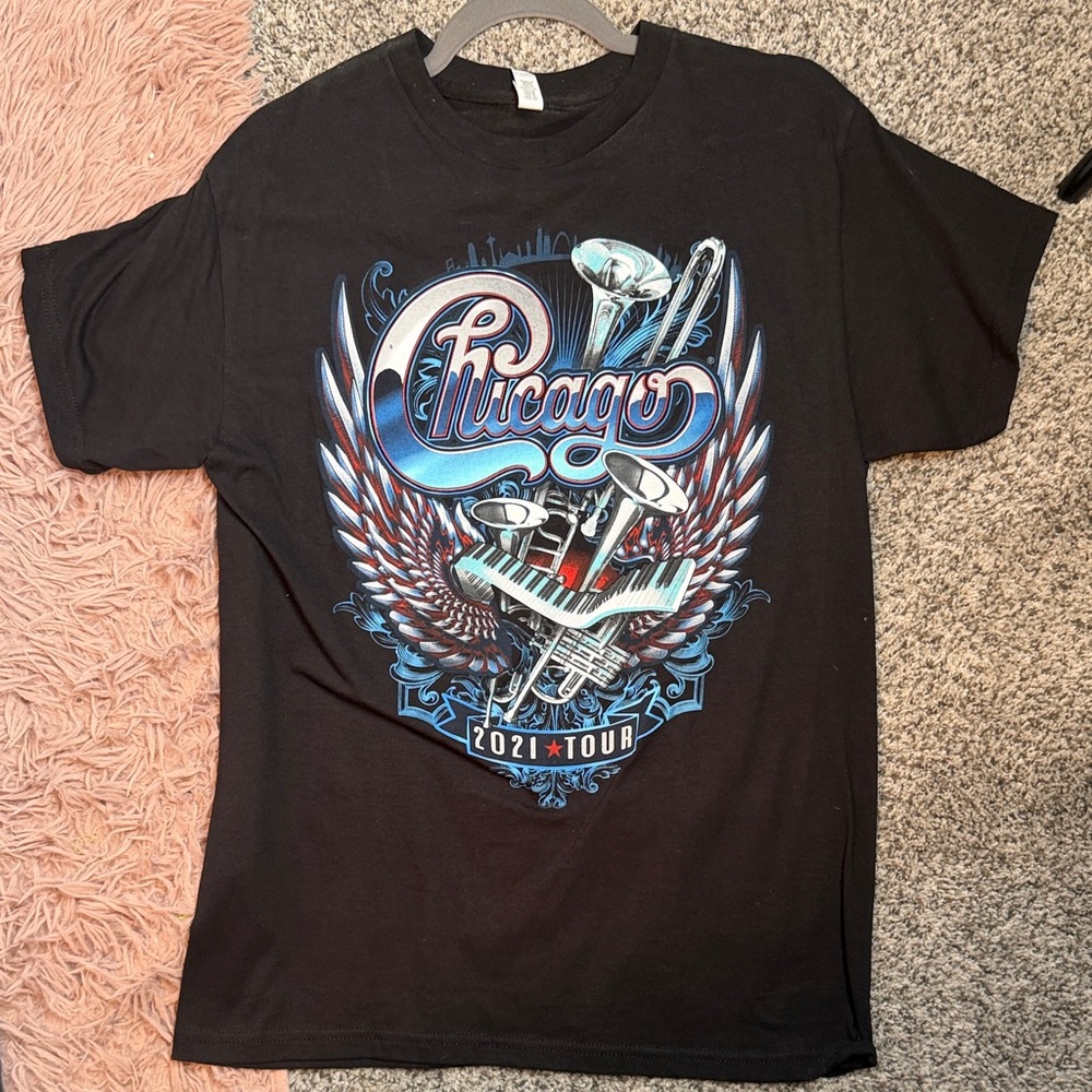 Chicago Tour Black Graphic Tee